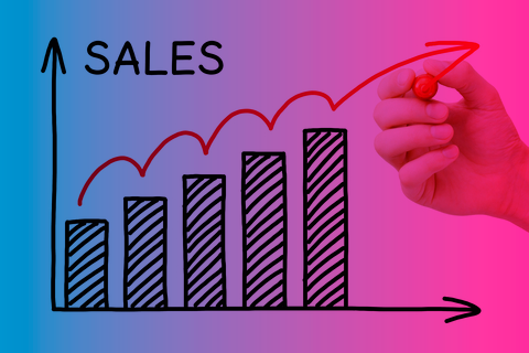 Imagen de gráfica de ventas